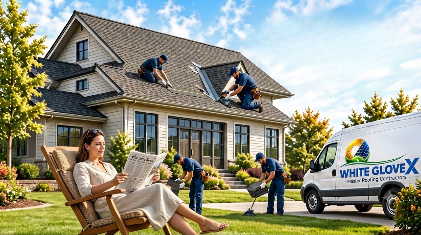 Architectural Roofing Craftsmanship White GloveX